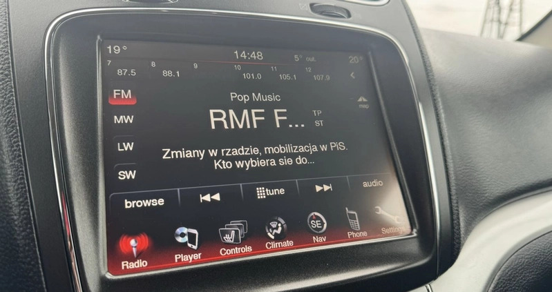 Fiat Freemont cena 45900 przebieg: 230000, rok produkcji 2014 z Milicz małe 529